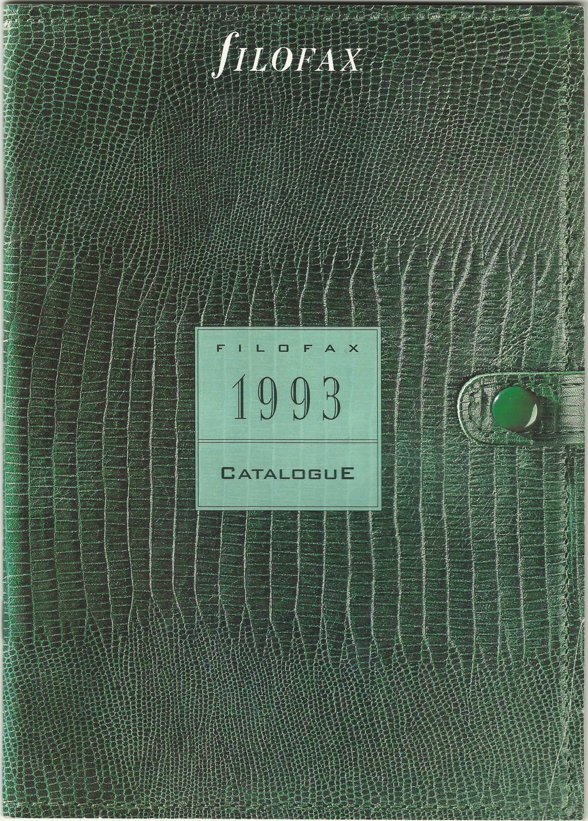 Filofax UK Full Catalogue 1993/94