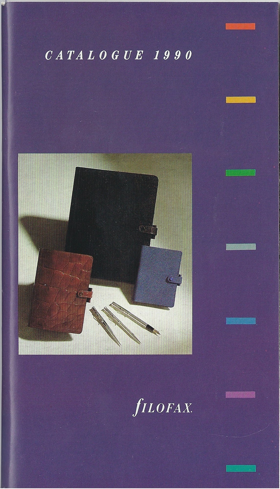 Filofax UK Full Catalogue 1990