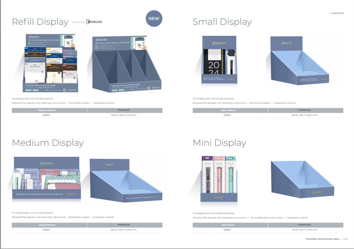 Screenshot – Filofax Catalogue Archive