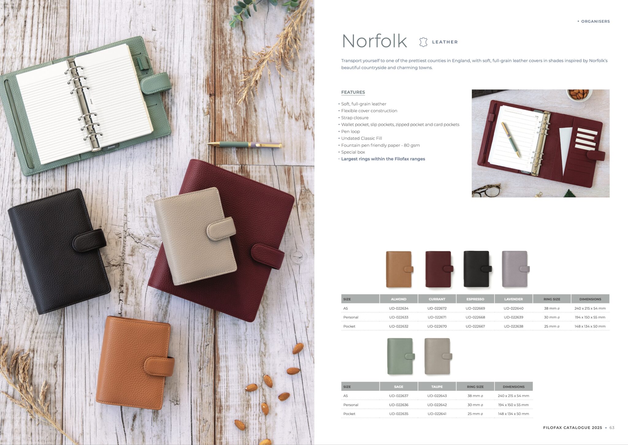 Filofax Rotating Filofax Catalogue Archive